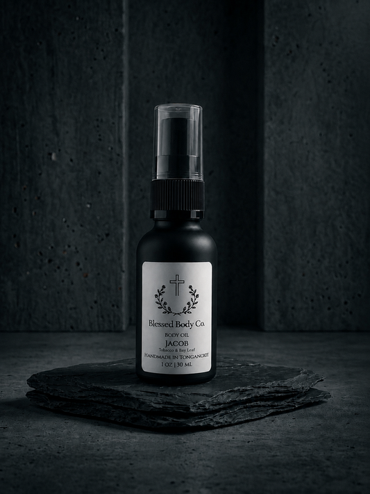 Jacob ~ Tobacco & Bay Leaf Body Oil Mini