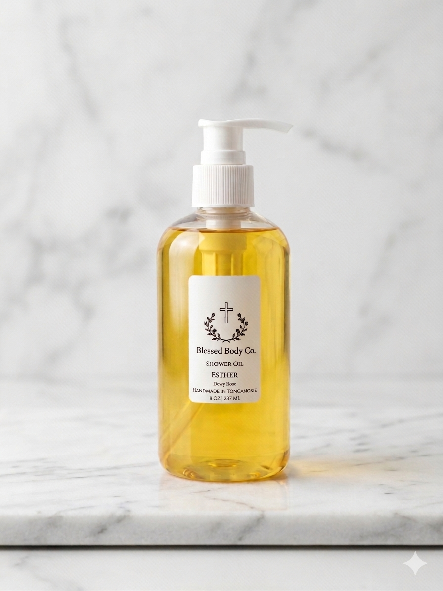 Esther ~ Dewy Rose Shower Oil