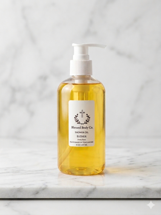 Esther ~ Dewy Rose Shower Oil