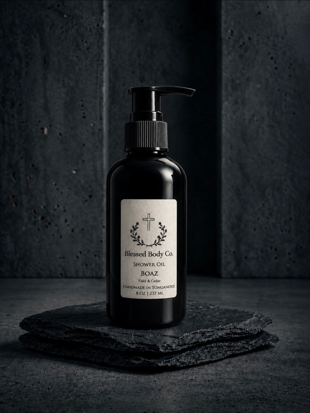 Boaz ~ Field & Cedar Shower Oil