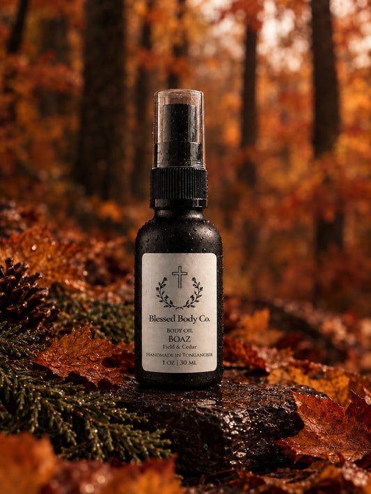 Boaz ~ Field & Cedar Body Oil Mini