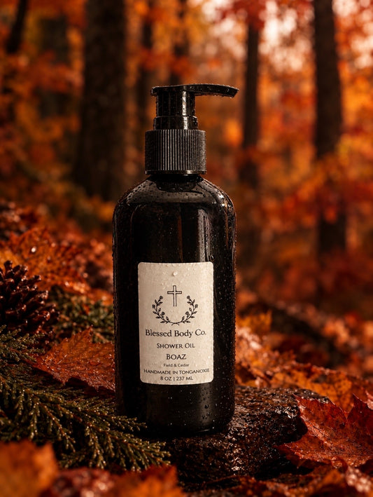 Boaz ~ Field & Cedar Shower Oil
