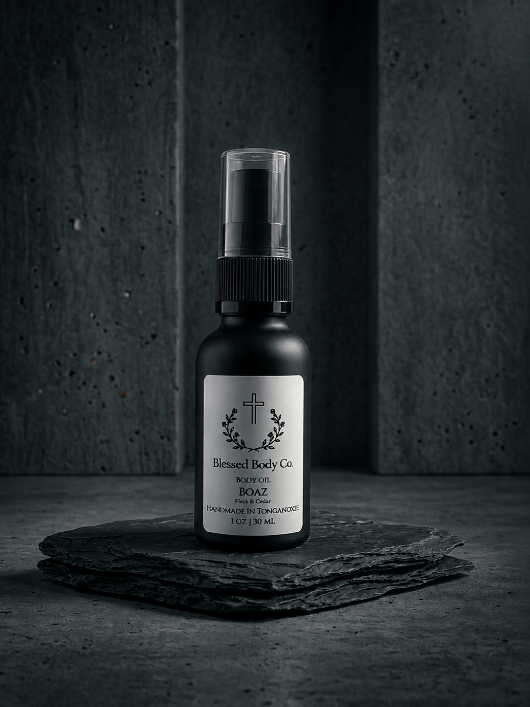 Boaz ~ Field & Cedar Body Oil Mini