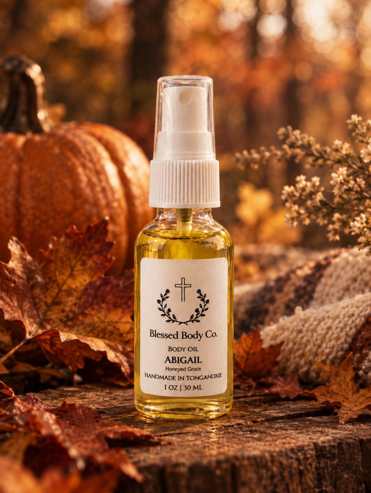 Abigail ~ Honeyed Grace Mini Body Oil