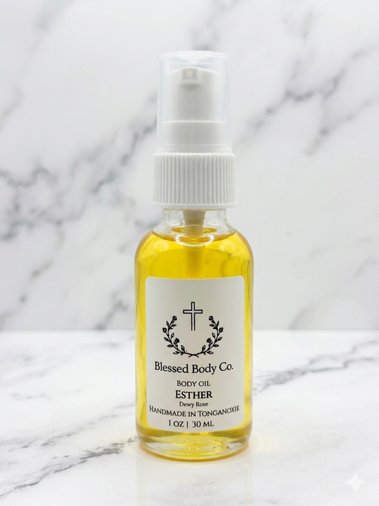 Esther ~ Dewy Rose Body Oil Mini