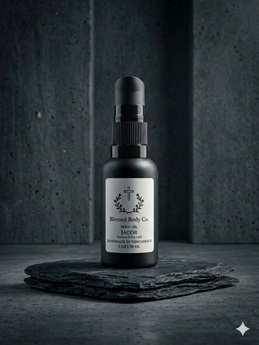 Jacob ~ Tobacco & Bay Leaf Body Oil Mini