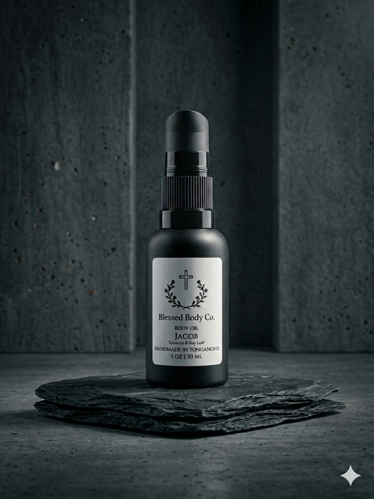 Jacob ~ Tobacco & Bay Leaf Body Oil Mini